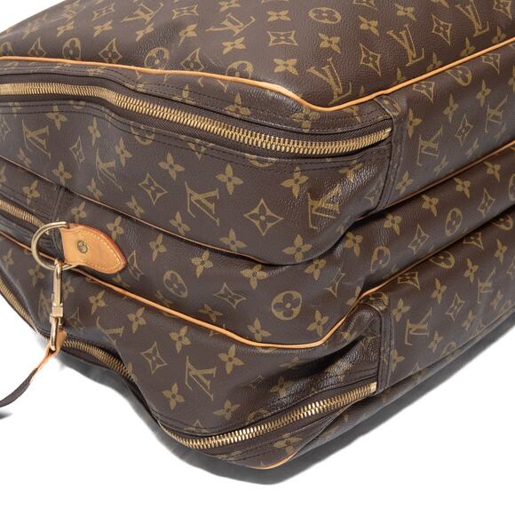 Louis Vuitton Monogram Alize 3 Poches Soft Sided Suitcase Luggage Lock And Keys - Picture 13 of 16